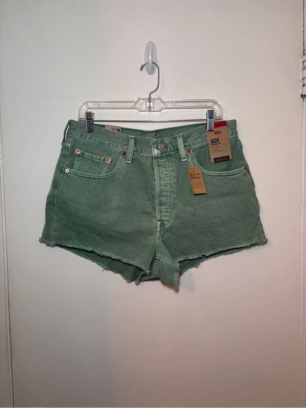NWT Levi's 501 Denim Cutoff Shorts